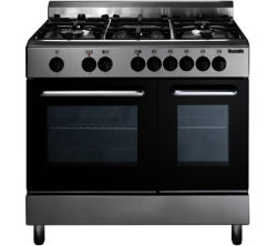 BAUMATIC  BC392.2TCSS Dual Fuel Range Cooker - Stainless Steel